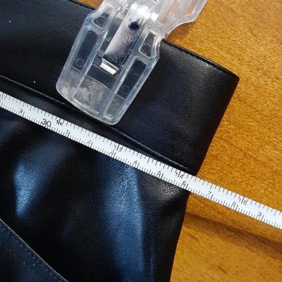 French Connection Faux Leather Pants sz4 - Picture 6 of 9